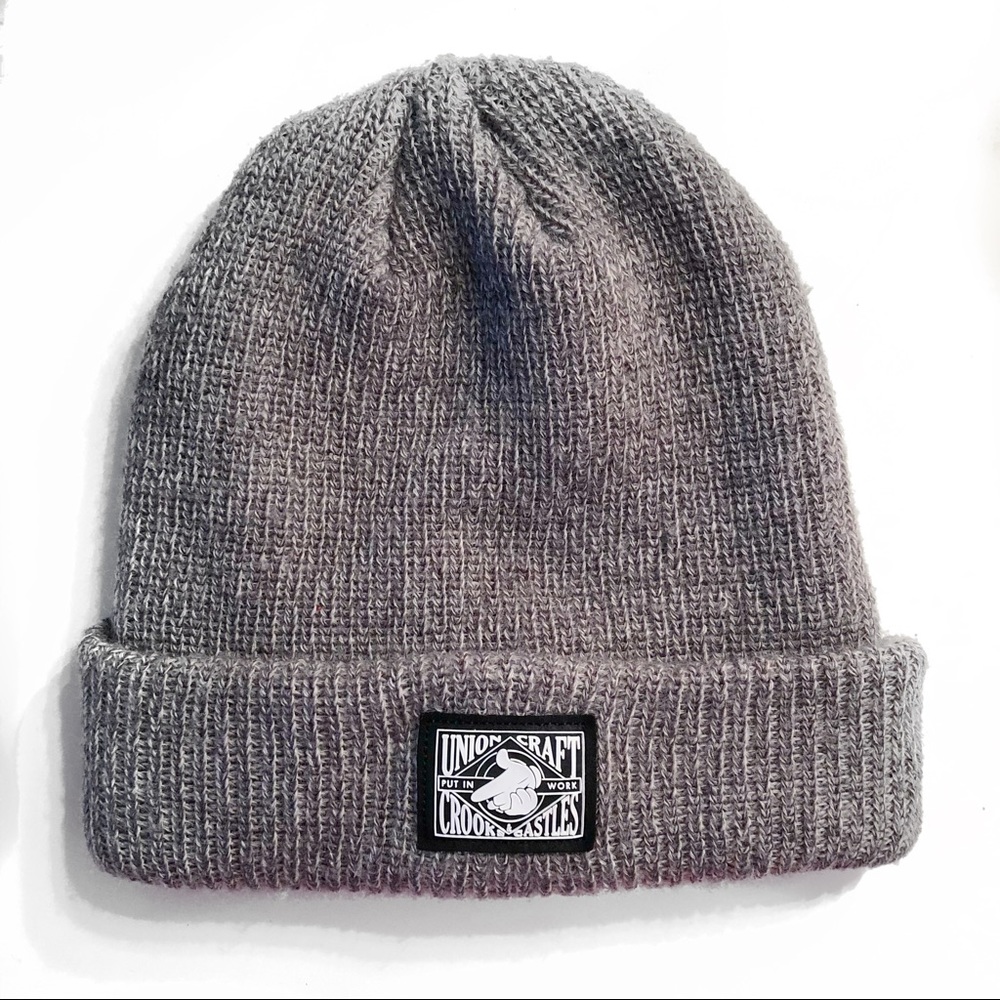 Crooks & Castles Gray Beanie OS - Picture 7 of 8